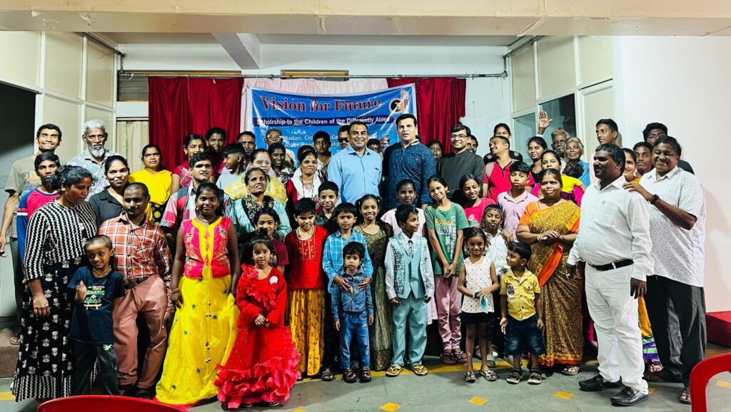 Distribution of Scholarships to children of Visually Impaired parents